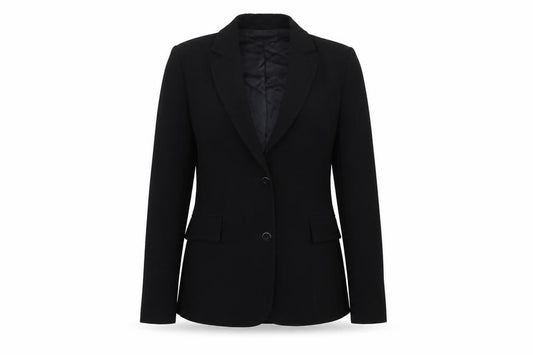 Zara Woman Black Slim Fit Single-Breasted Blazer UK 10