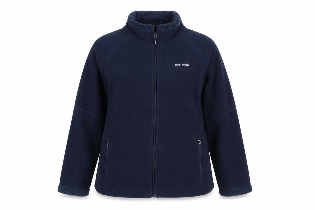 Craghoppers Women's Blue Fleece Full Zip Jacket Size 16