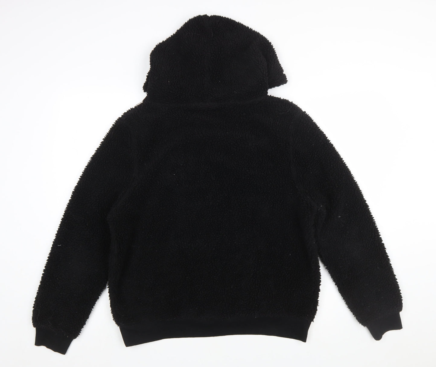 Primark Womens Black Friends Hoodie Size 12/14 Fleece Pullover