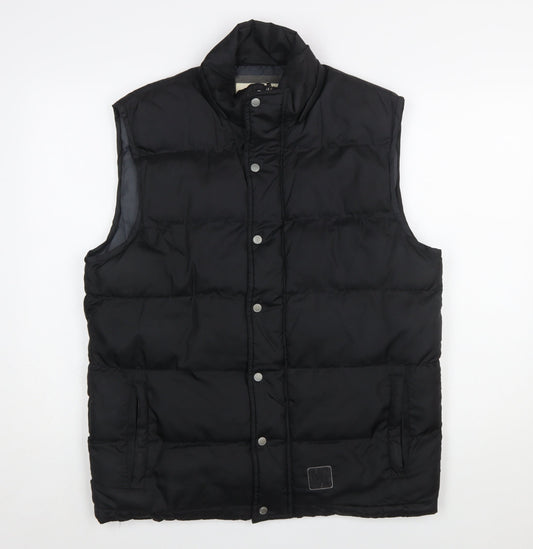 Mckenzie Men’s Black Padded Bodywarmer Waistcoat Medium