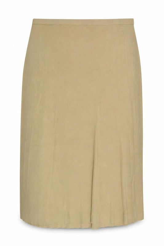 DIALOGUE Womens Beige 3XL Midi Pencil Skirt Stretch Knit