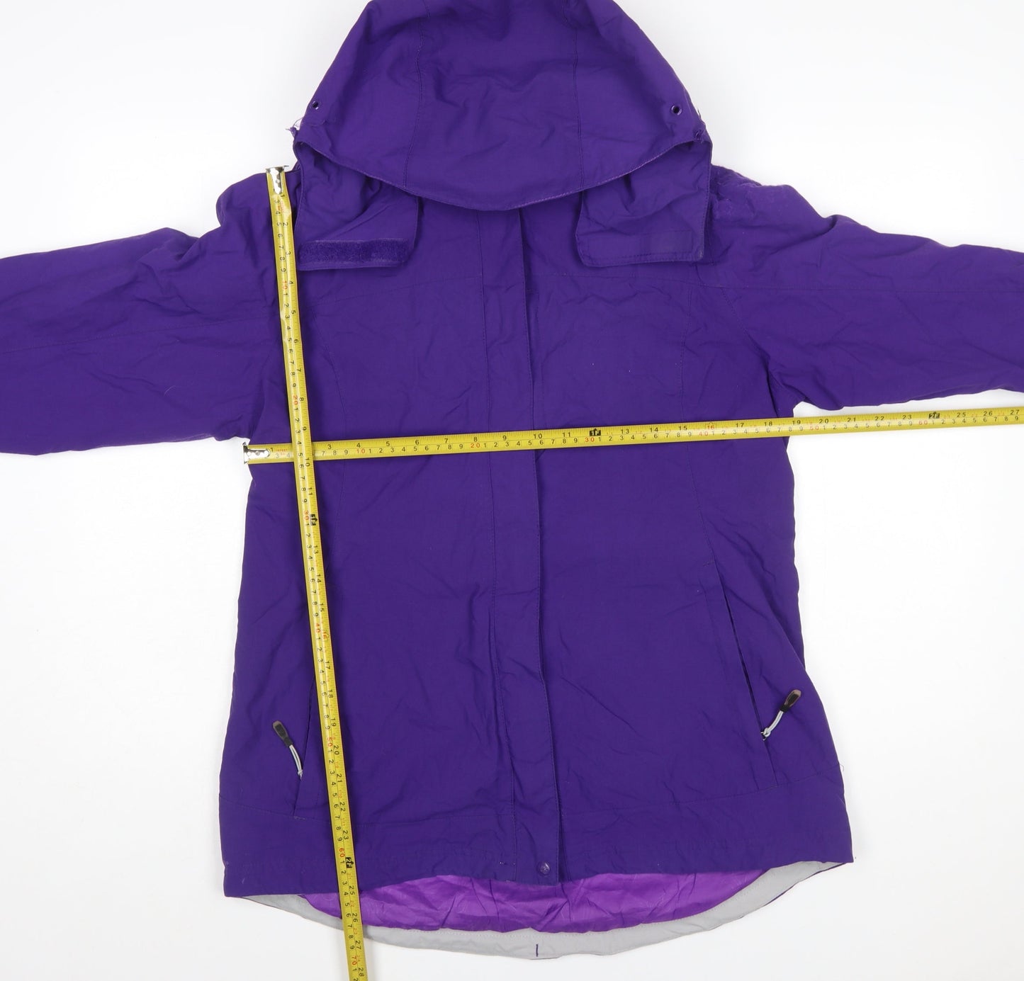 Karrimor Women’s Purple Waterproof Hooded Rain Jacket Size 12