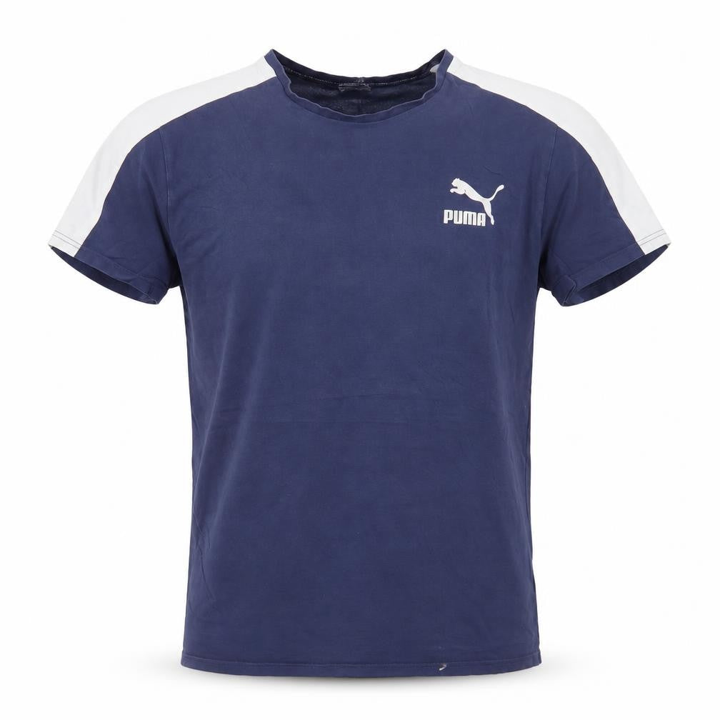 Puma Men's Blue 2XL Sports Crew Neck Short Sleeve T-Shirt