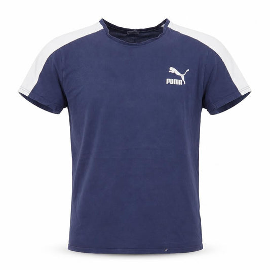 Puma Men's Blue 2XL Sports Crew Neck Short Sleeve T-Shirt