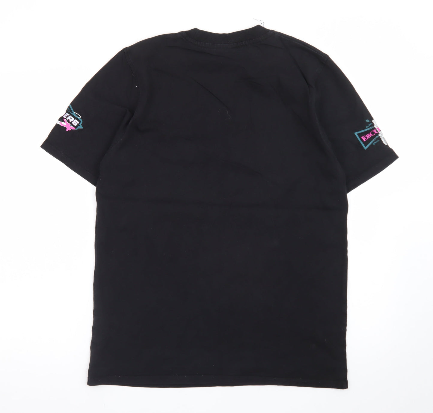Alessandro Zavetti Men's Black Medium Hacienda Motorsport Graphic T-Shirt