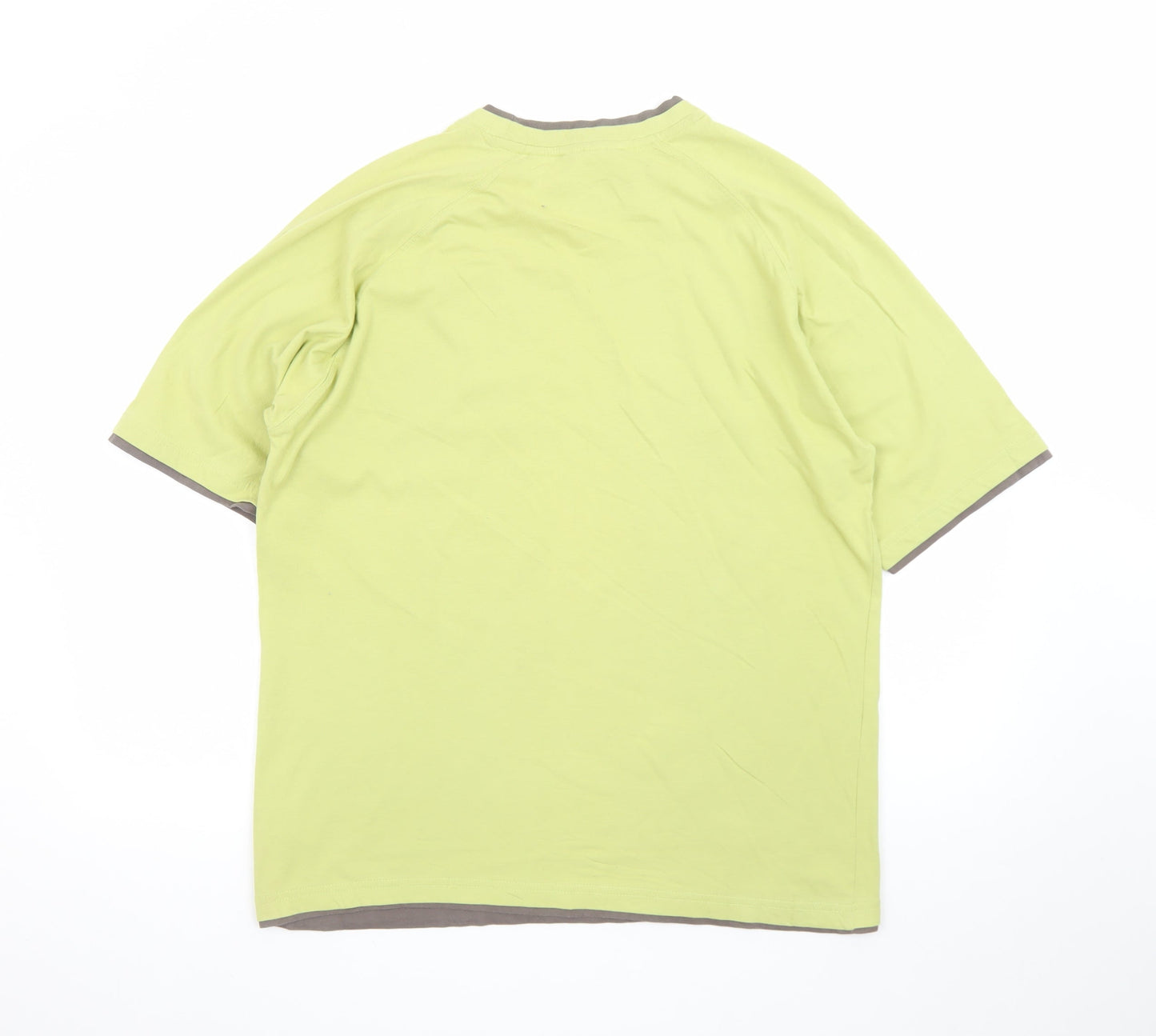 Peter Storm Men's Green Short Sleeve Crew Neck Cotton T-Shirt M