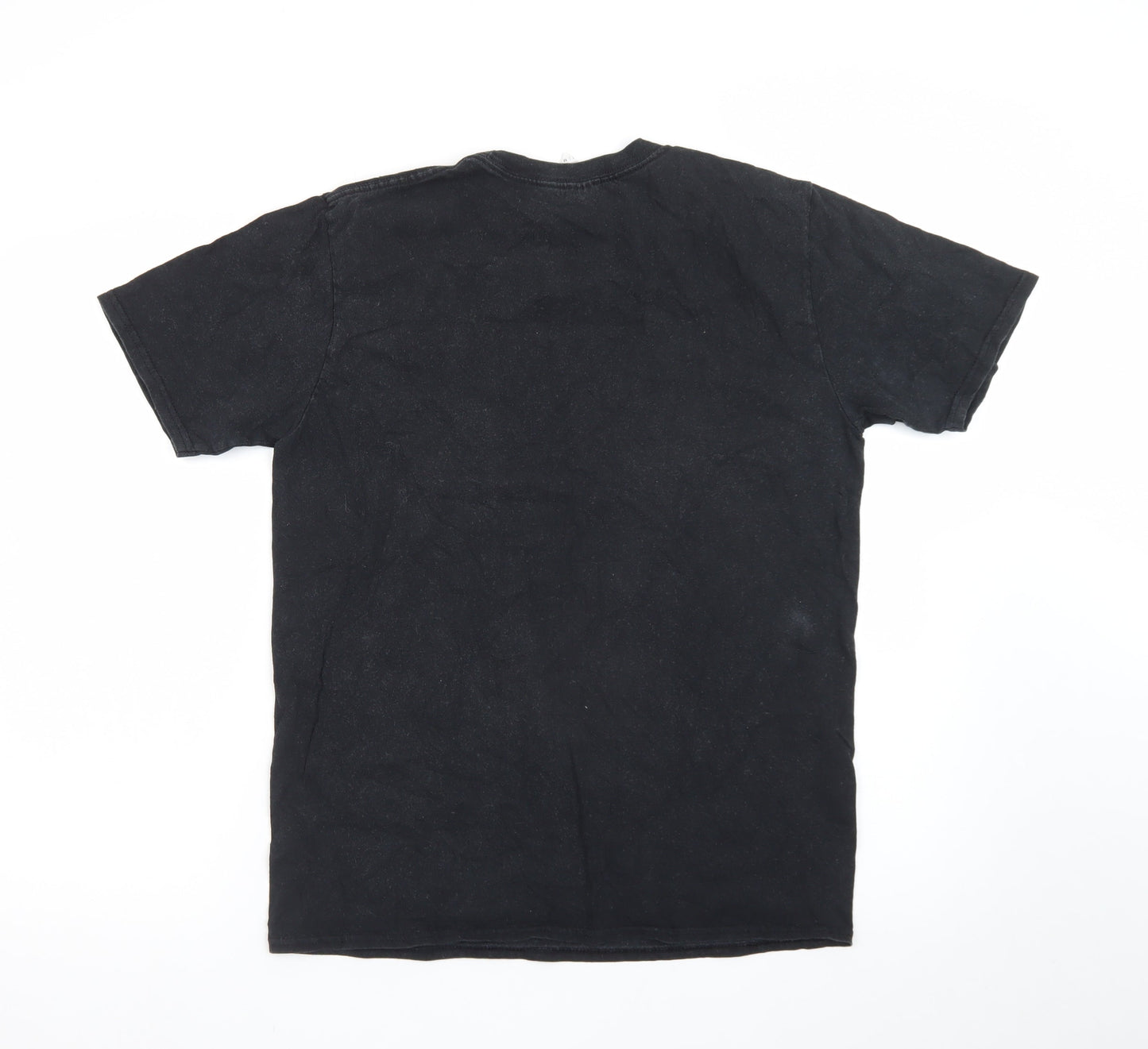 Gildan Men's Black Medium Band Graphic Rock T-Shirt