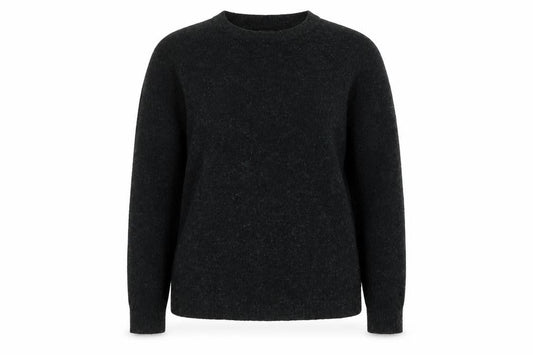 Vero Moda Women’s Black Knit Crew Neck Pullover Jumper Size L
