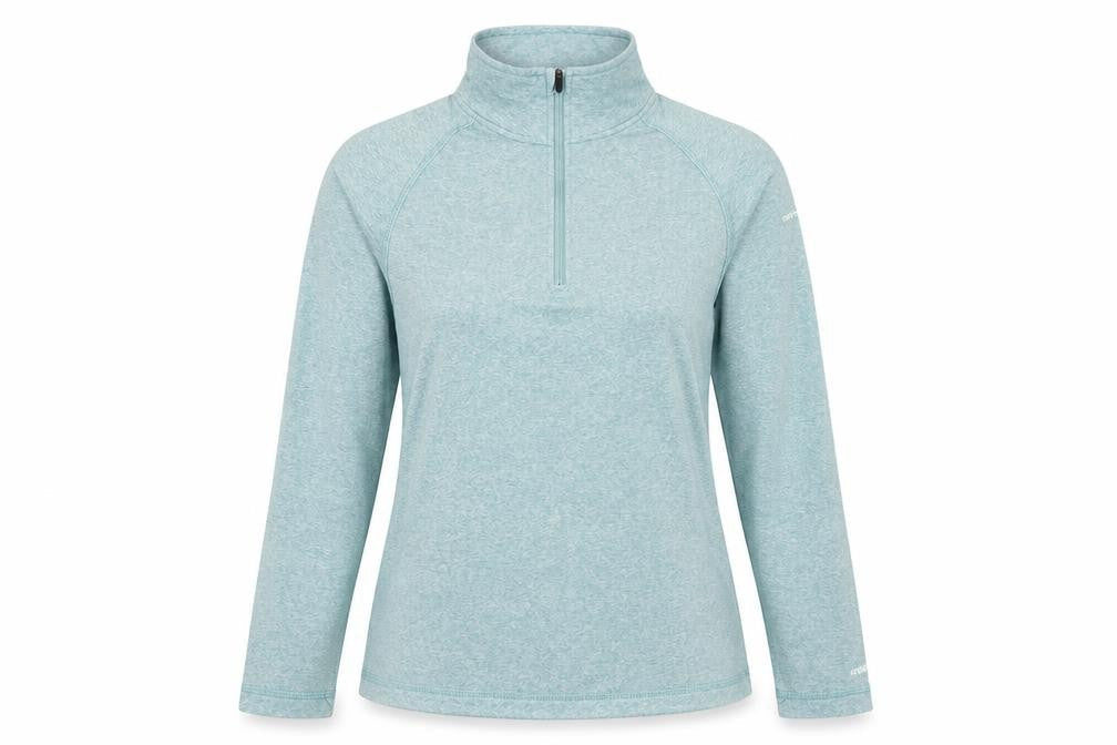 Trespass Women’s Blue 1/2 Zip Pullover Sweatshirt UK 8 XS