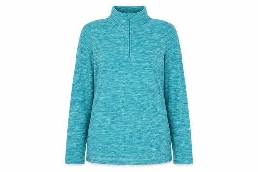 Mountain Warehouse Womens Blue 1/2 Zip Pullover Sweatshirt UK 20