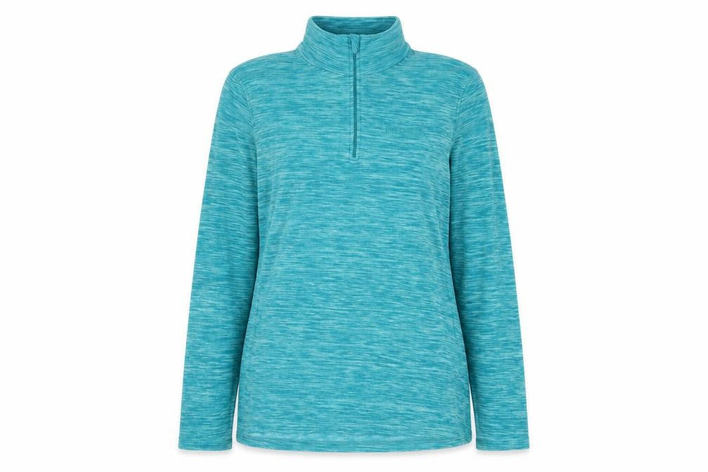 Mountain Warehouse Womens Blue 1/2 Zip Pullover Sweatshirt UK 20