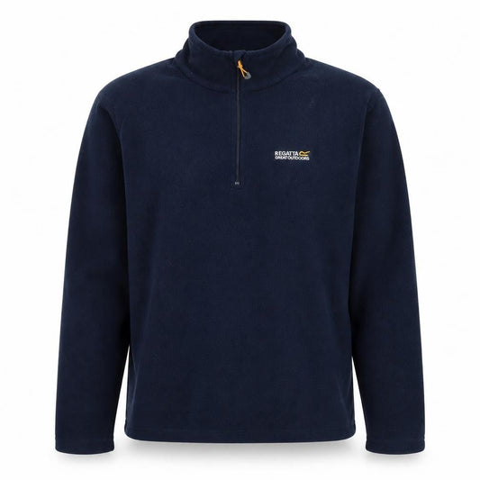 Regatta Men’s Blue Fleece 1/4 Zip Pullover Sweatshirt L