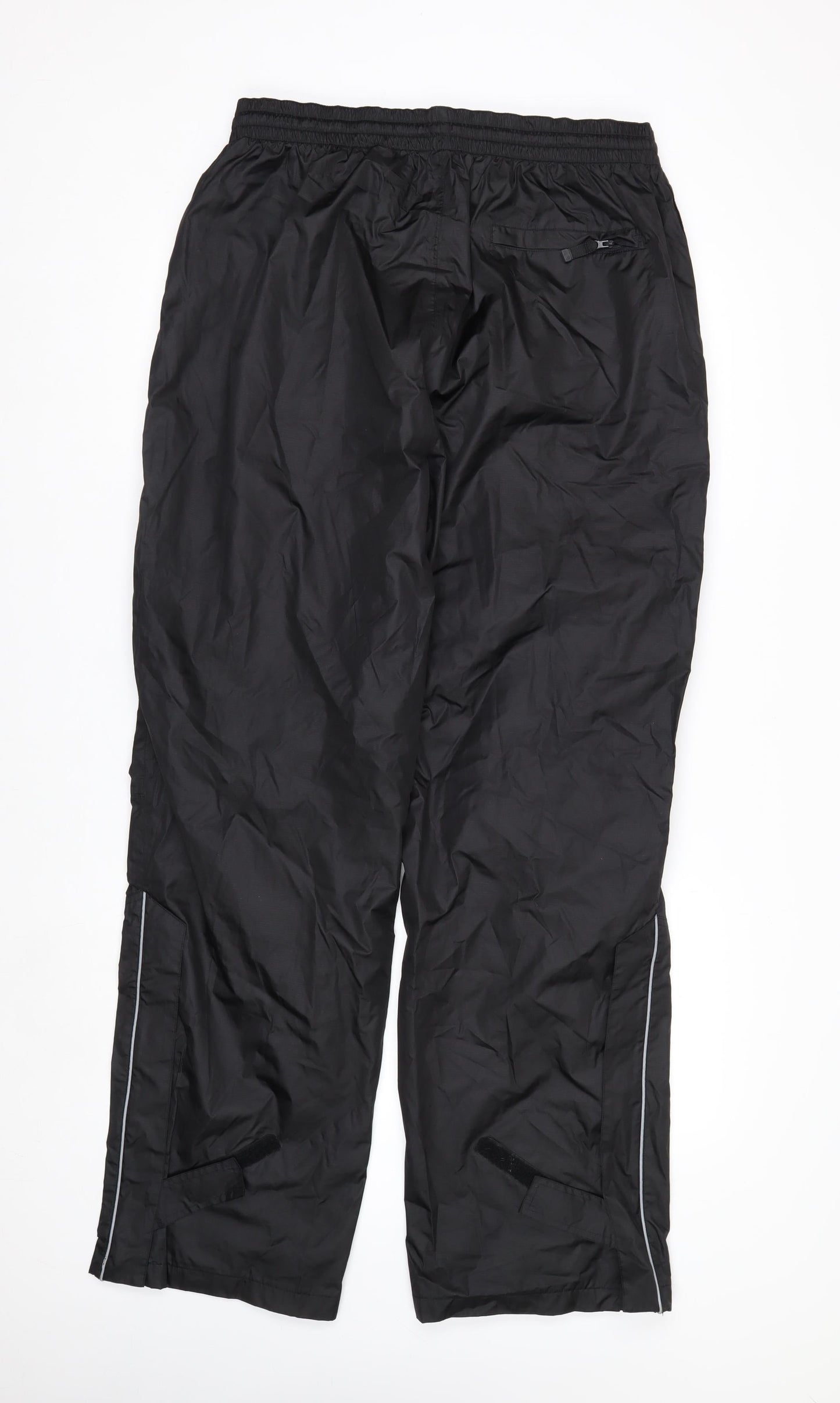 Crane Bike Men's Black Windbreaker Waterproof Trousers Size L