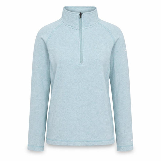 Trespass Womens Blue 1/2 Zip Pullover Fleece Sweatshirt Size XS UK 8