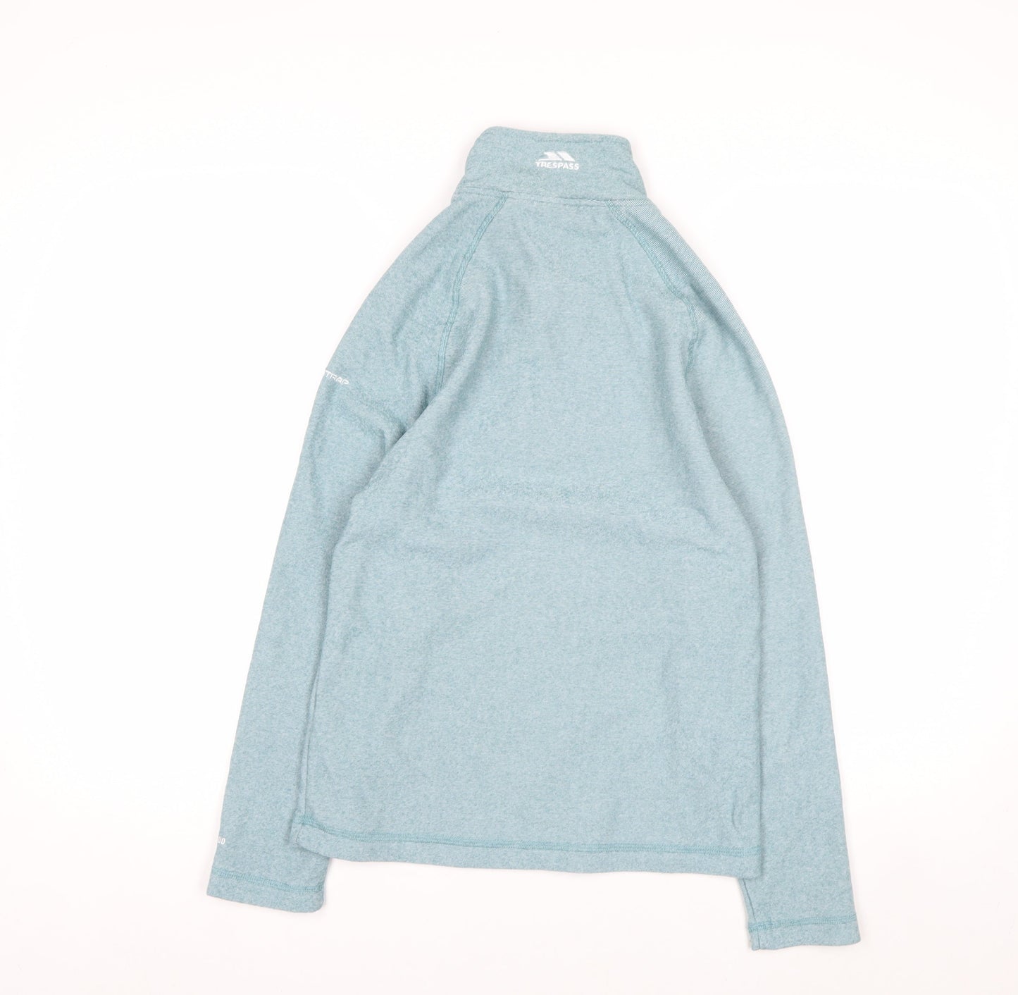 Trespass Womens Blue 1/2 Zip Pullover Fleece Sweatshirt Size XS UK 8