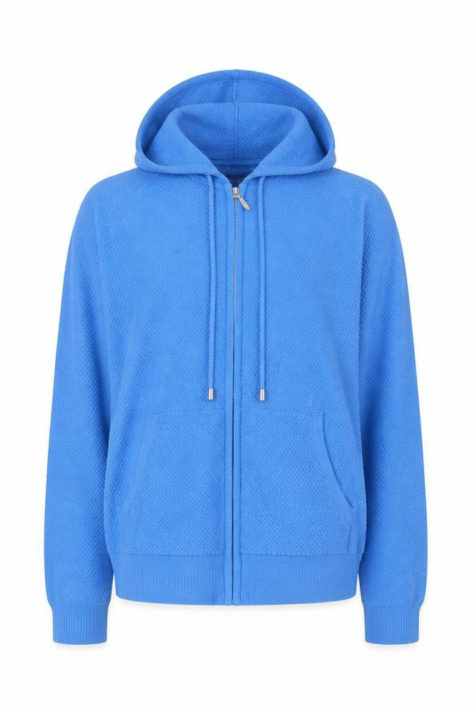 Marks & Spencer Women Bright Blue Full Zip Hoodie Size Small