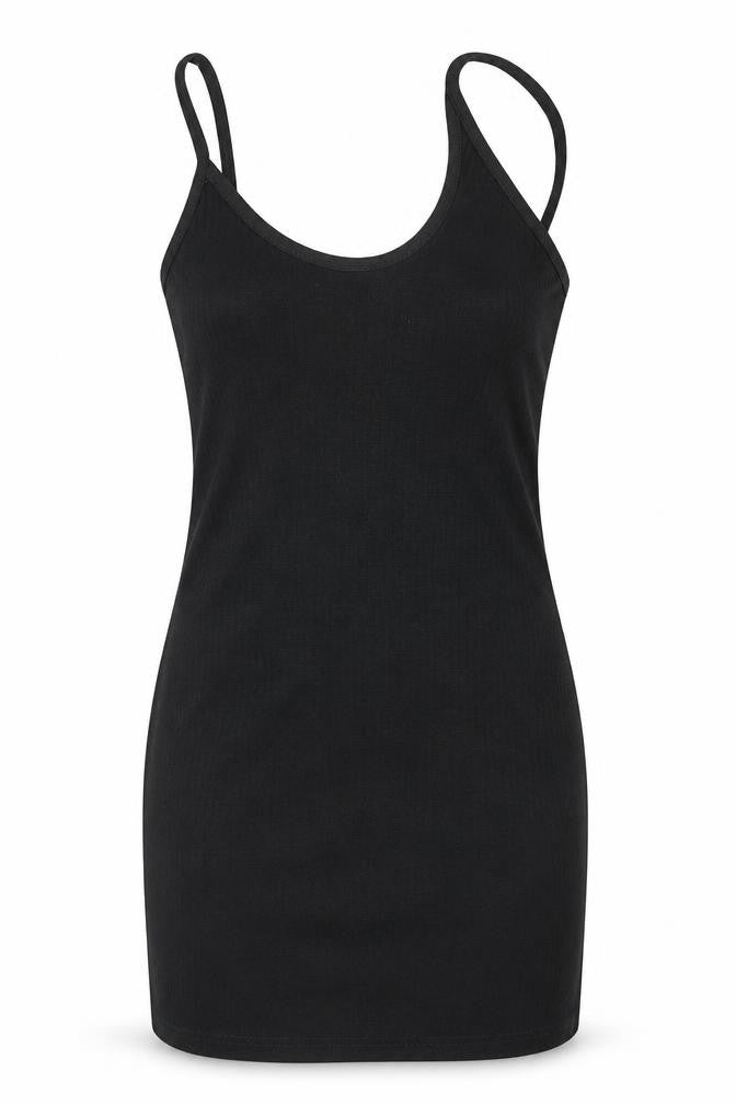 Missguided Women's Black Bodycon Jersey Stretch Dress Size 6