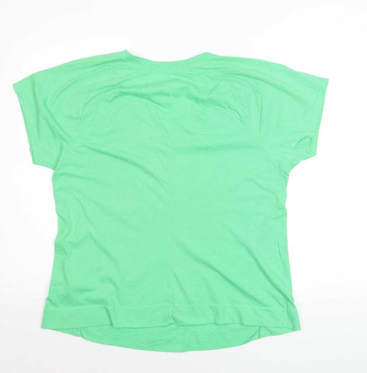 Old Navy Active Women's Green V-Neck Short Sleeve T-Shirt XL