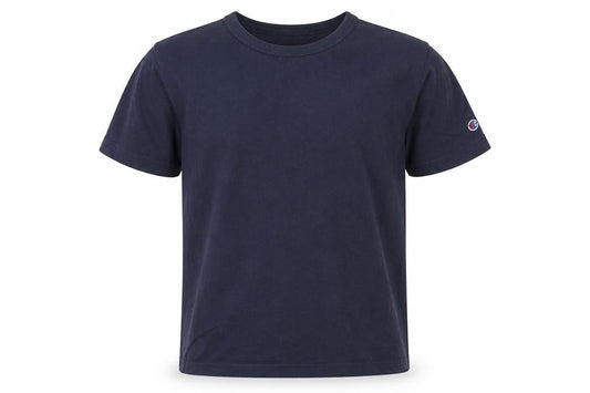 Champion Men's Blue Small Short Sleeve Crew Neck Cotton T-Shirt