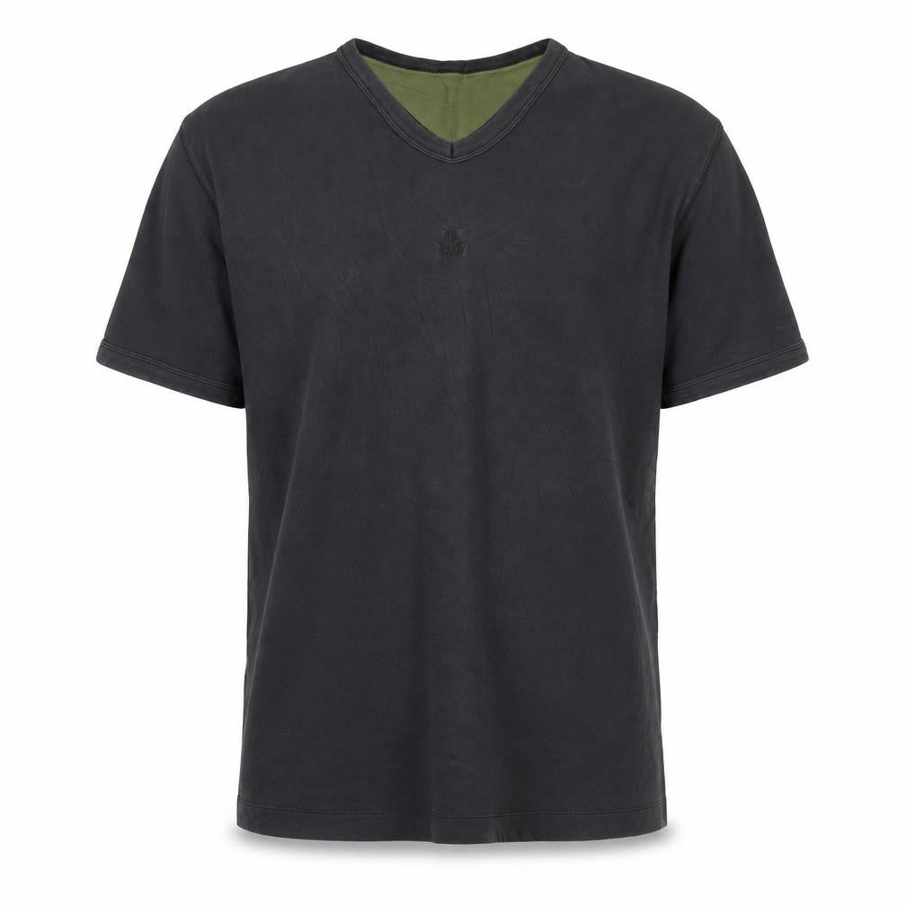 Ted Baker Men's Black V-Neck Short Sleeve T-Shirt Size L Cotton