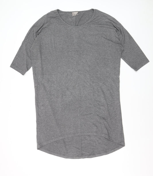 Vero Moda Women’s Grey Jersey T-Shirt Dress Size L Casual