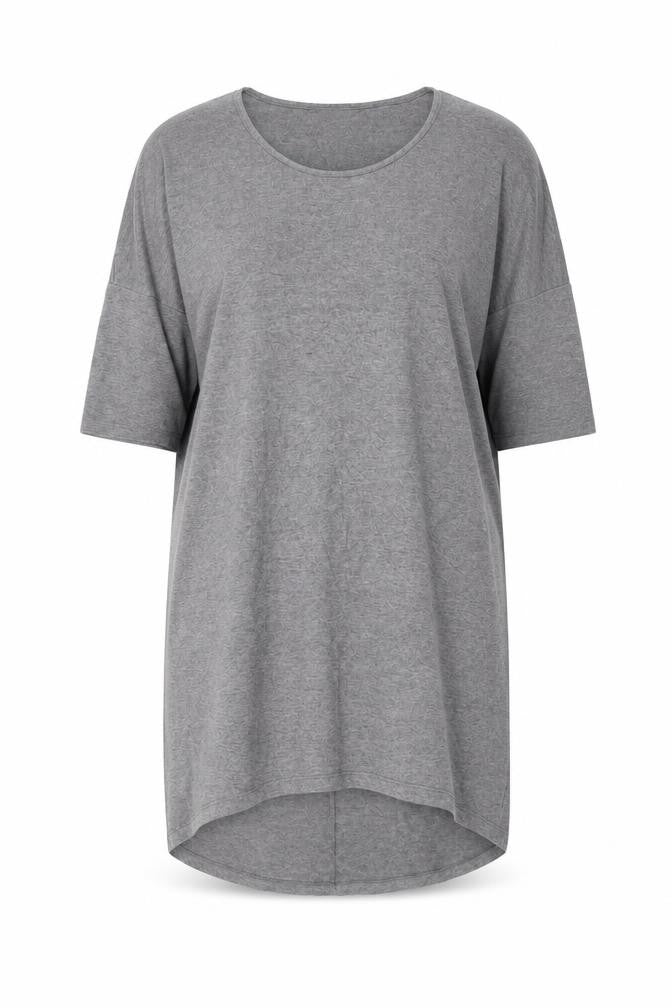 Vero Moda Women’s Grey Jersey T-Shirt Dress Size L Casual