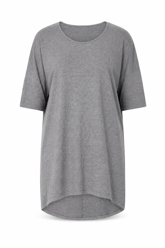 Vero Moda Women’s Grey Jersey T-Shirt Dress Size L Casual