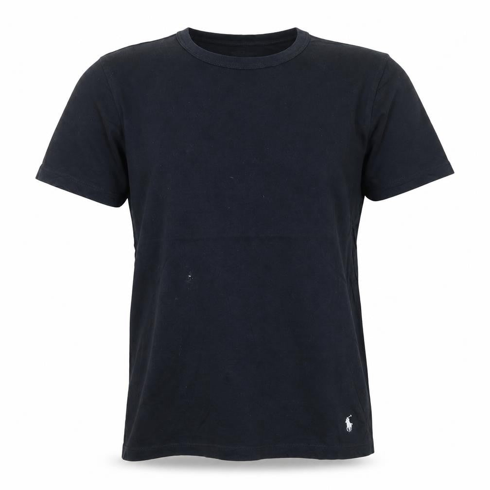 Polo Ralph Lauren Men's Black Cotton Crew Neck T-Shirt Size S