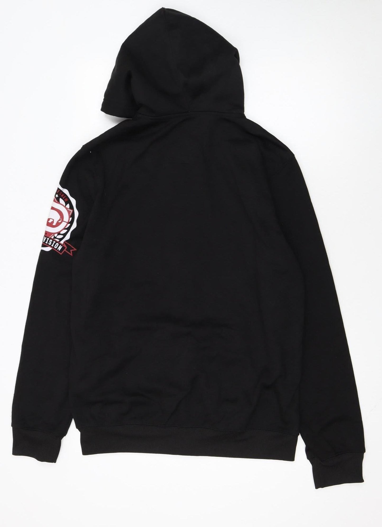 Ecko Unltd Men’s Black Full Zip Hoodie Medium Graphic Print