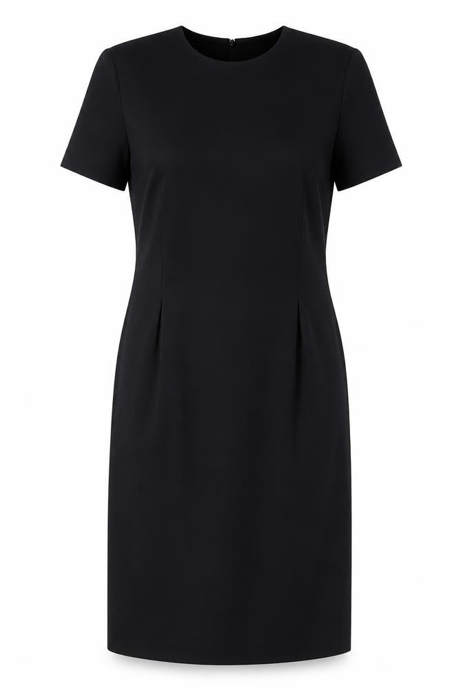 Leslie Fay Petite Women's Black Size 10 Sheath Dress
