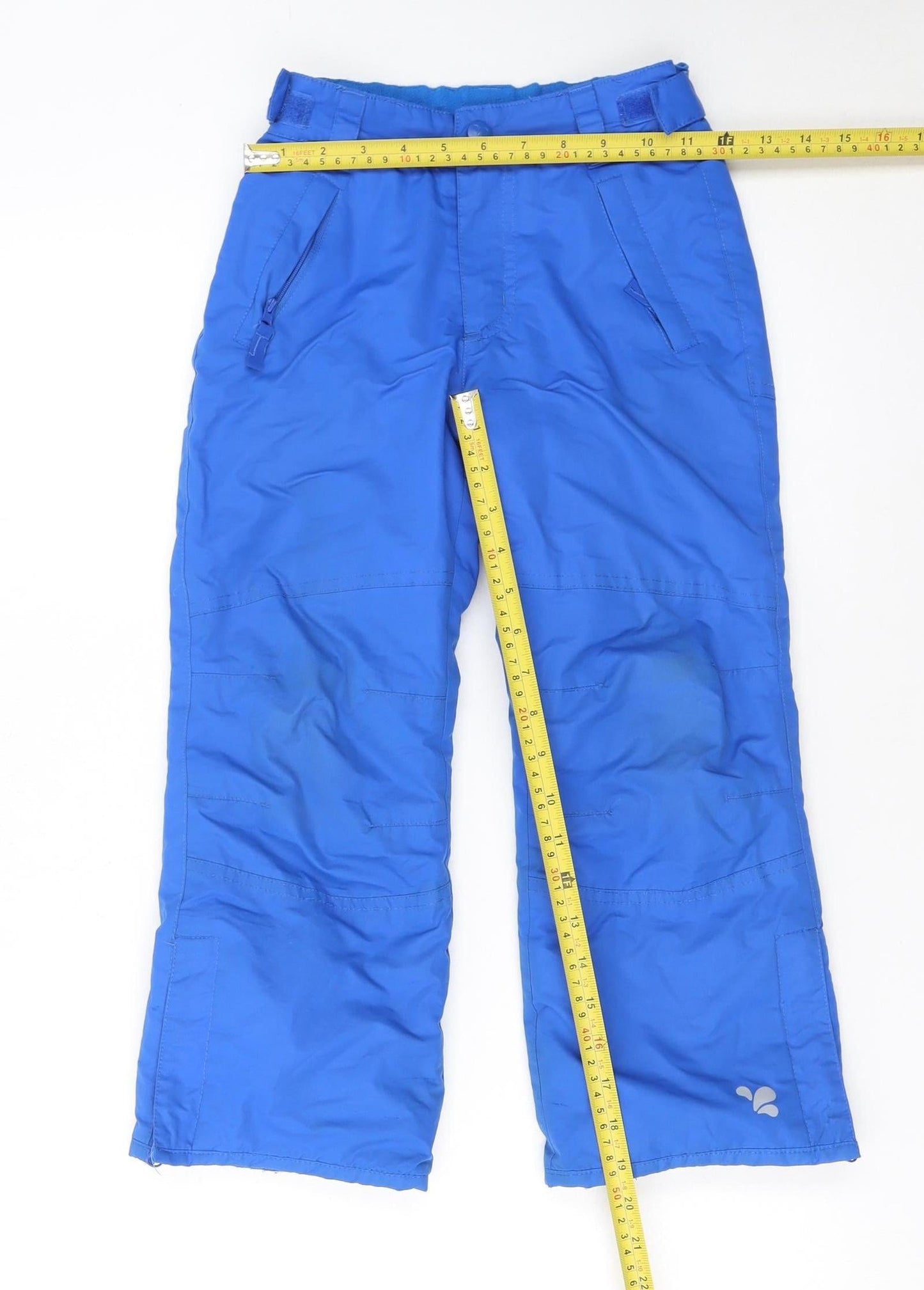 Muddy Puddles Boys Blue 5-6 Years Waterproof Snow Pants