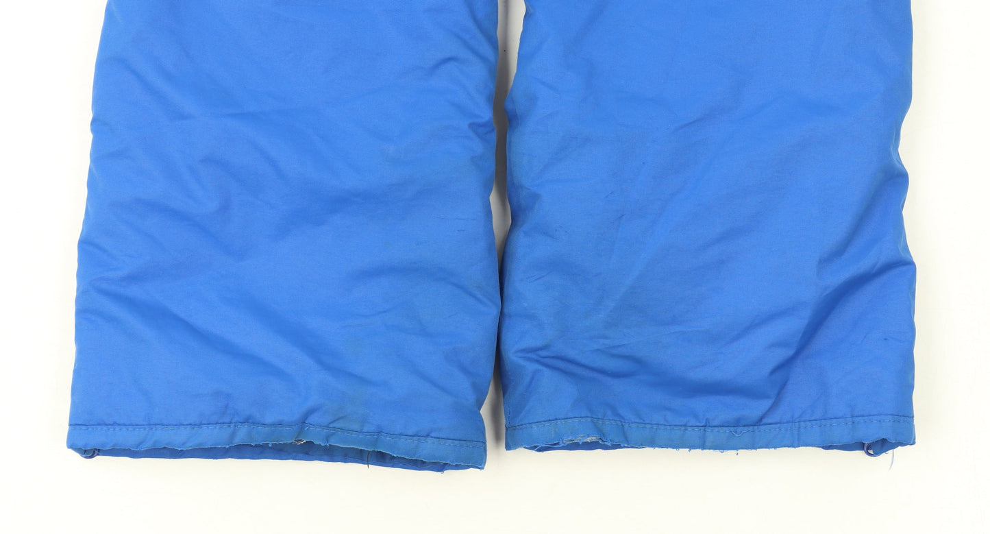 Muddy Puddles Boys Blue 5-6 Years Waterproof Snow Pants