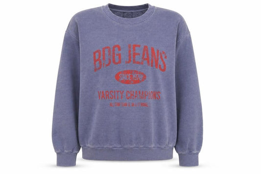 BDG Urban Outfitters Women's Blue Graphic Pullover Sweatshirt S