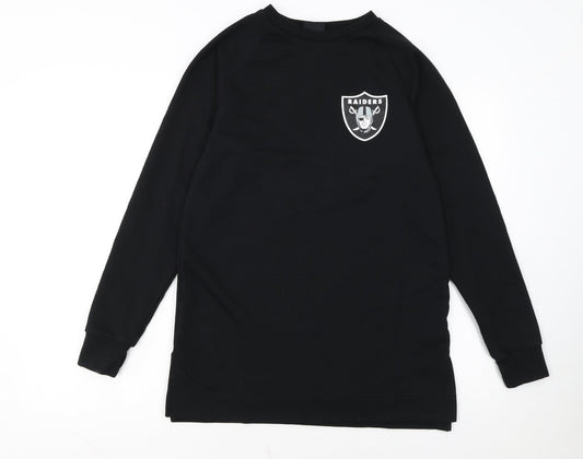 NFL Team Apparel Women’s Black XS Pullover Raiders Sweatshirt