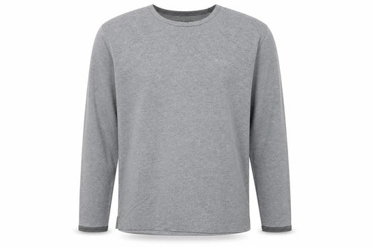 Ted Baker Mens Grey Crew Neck Long Sleeve Knit Sweatshirt Size L