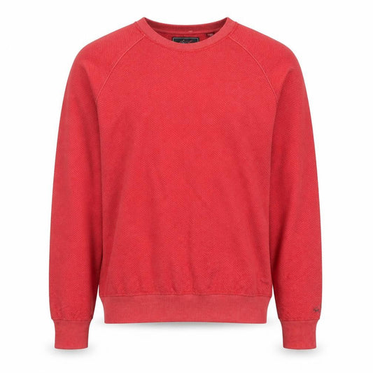 Greg Norman Men's Red Crew Neck Pullover Sweatshirt S