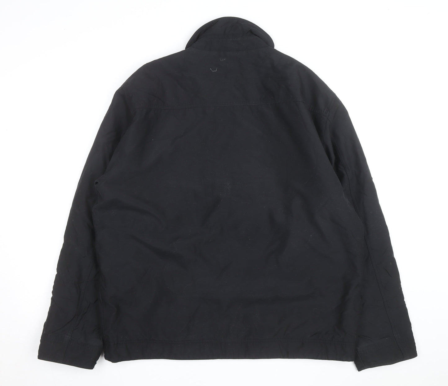 Ben Sherman Men's Black XXL Quilted Full Zip Jacket
