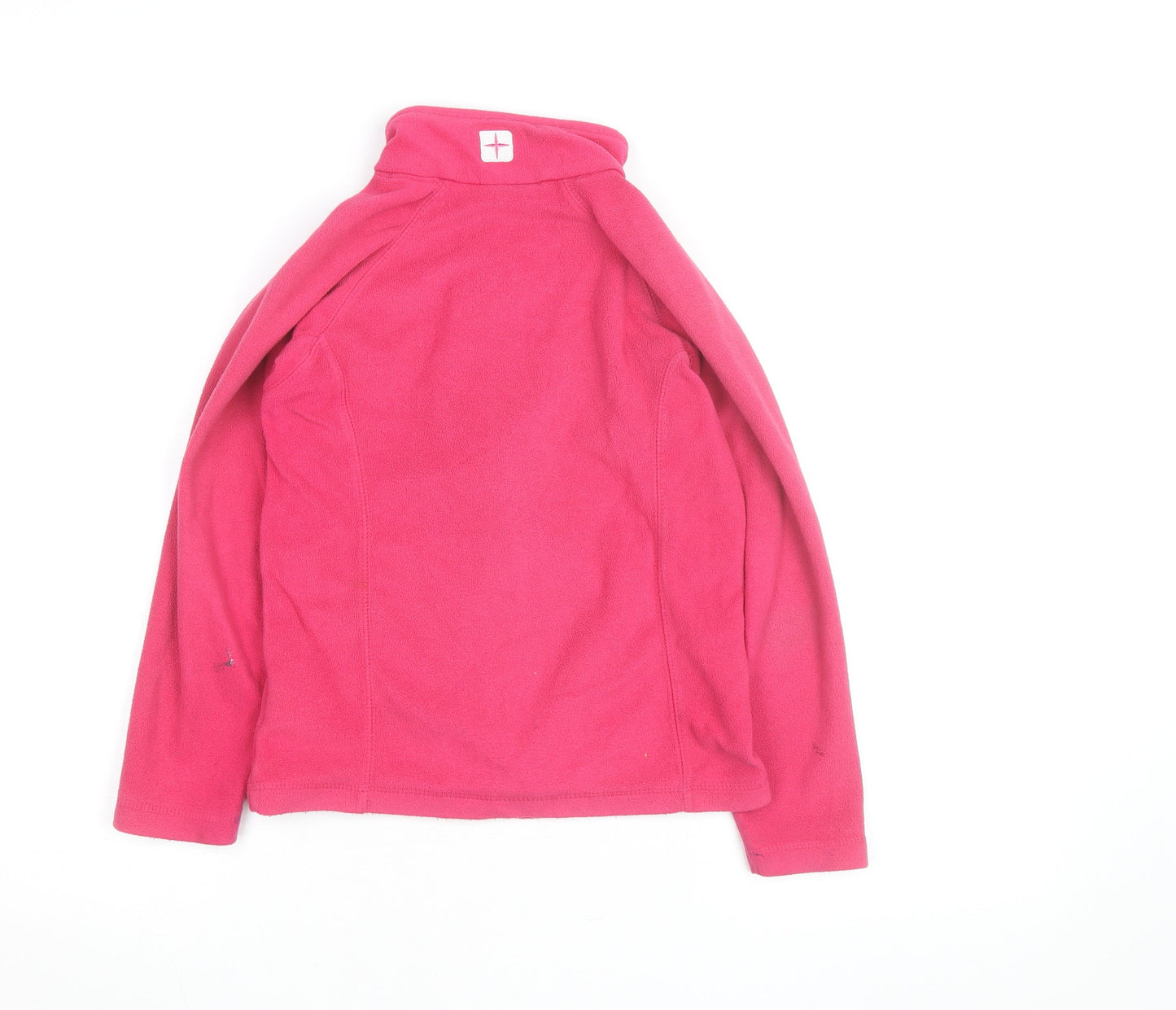 Mountain Warehouse Girls Pink Fleece Full Zip Sweatshirt 7-8 Years