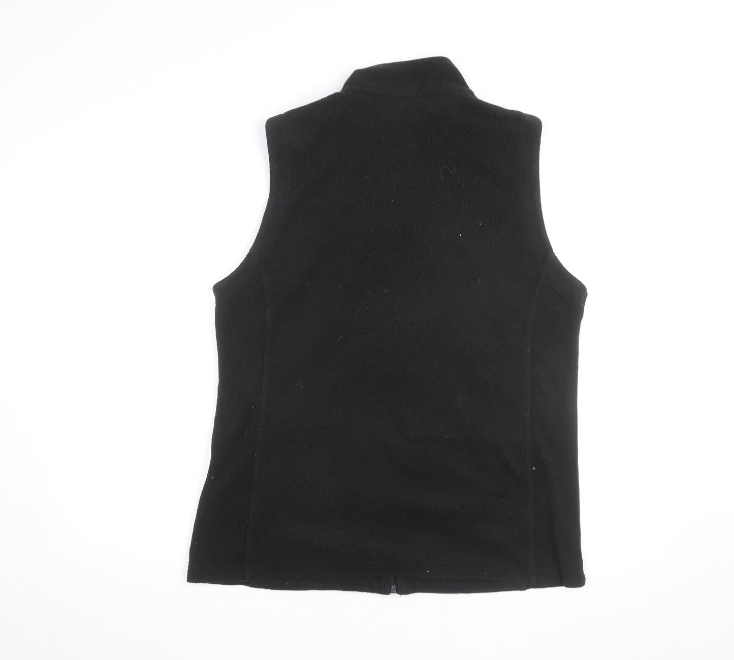 Regatta Women Black Size 16 Fleece Waistcoat Outdoor Full Zip Vest