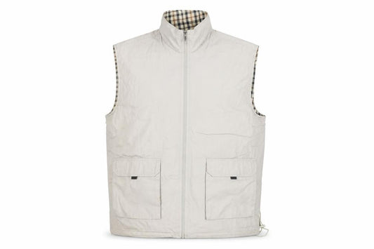 Explorer Navigator Men's Beige Cotton XL Bodywarmer Waistcoat