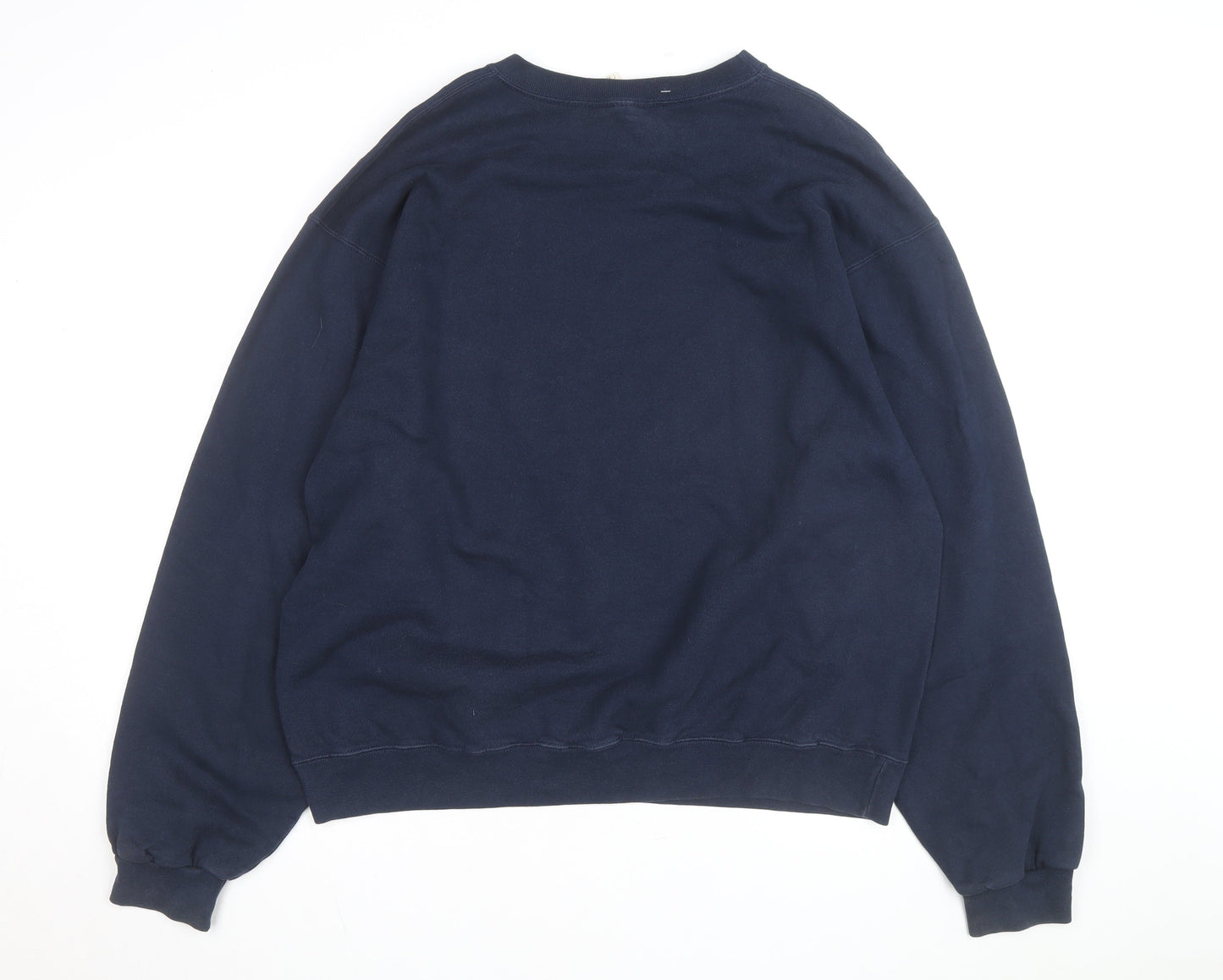 Champion Men's Blue XL Pullover Sweatshirt NYAC Graphic Vintage Fit