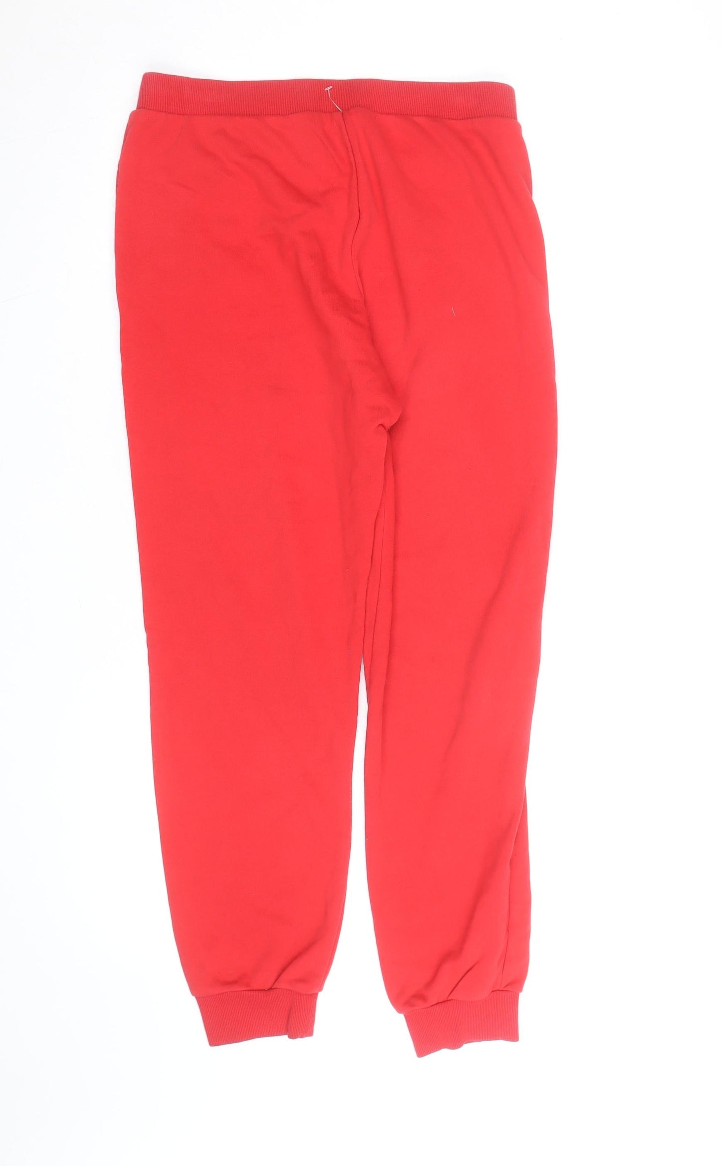 Tommy Hilfiger Men’s Red Jogger Sweatpants Size S Cotton Blend