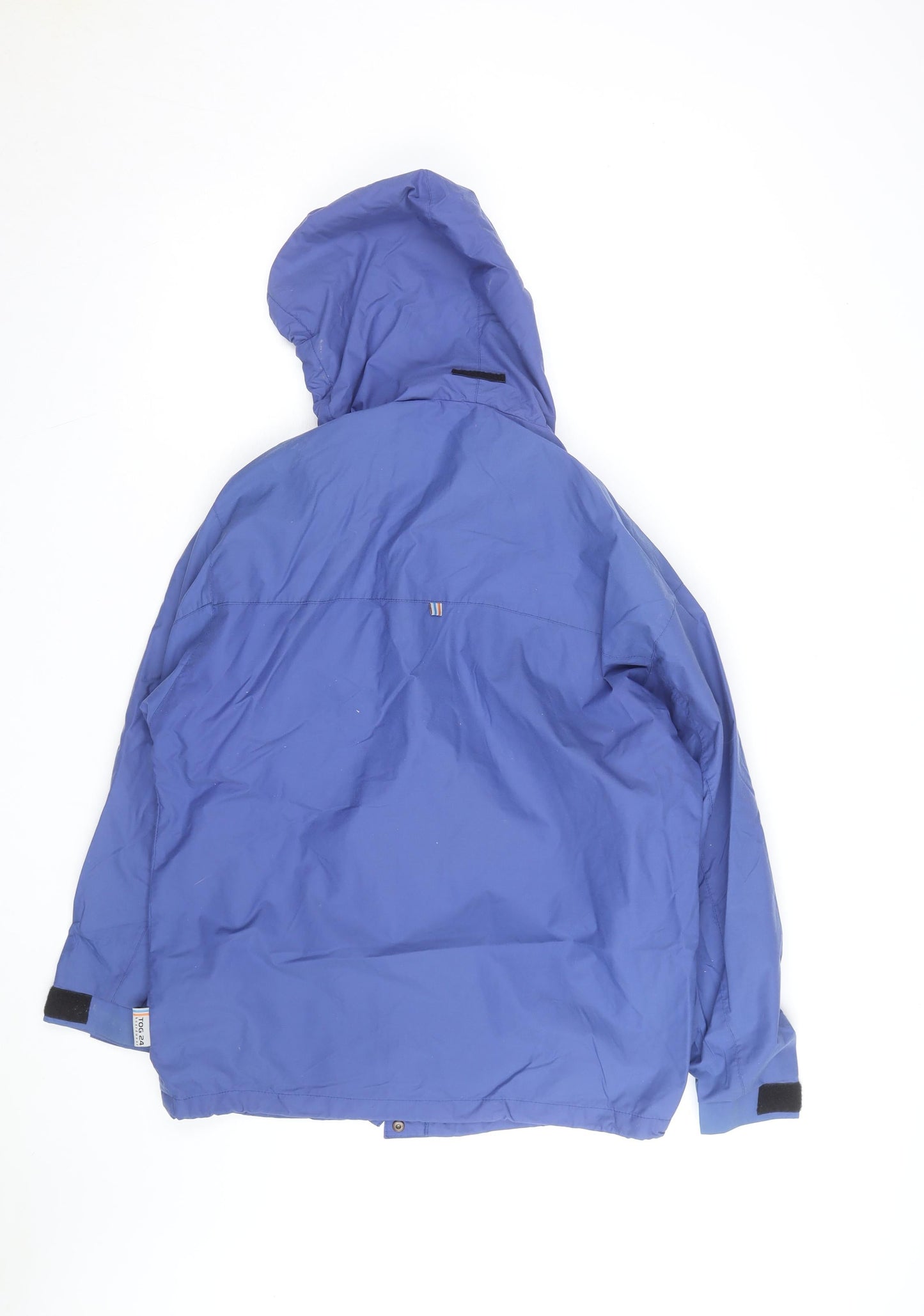 TOG24 Men’s Blue Waterproof Hooded Outdoor Jacket Size S