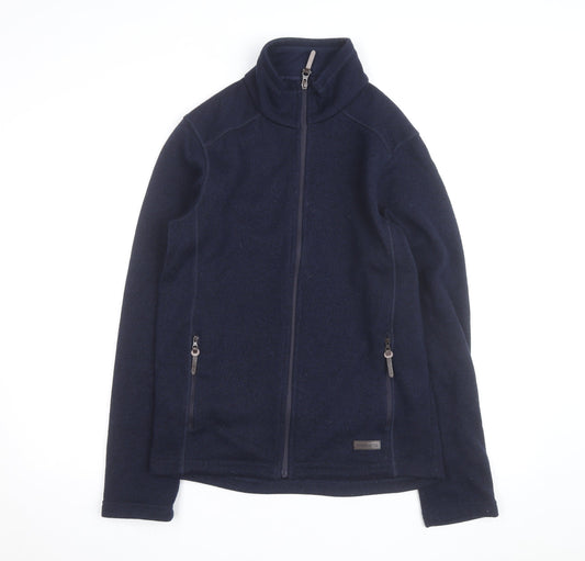 Brasher Men's Blue Fleece Soft Shell Jacket Size S Outdoor Hiking