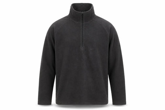 Craghoppers Men's Black Fleece Half Zip Pullover Sweatshirt M