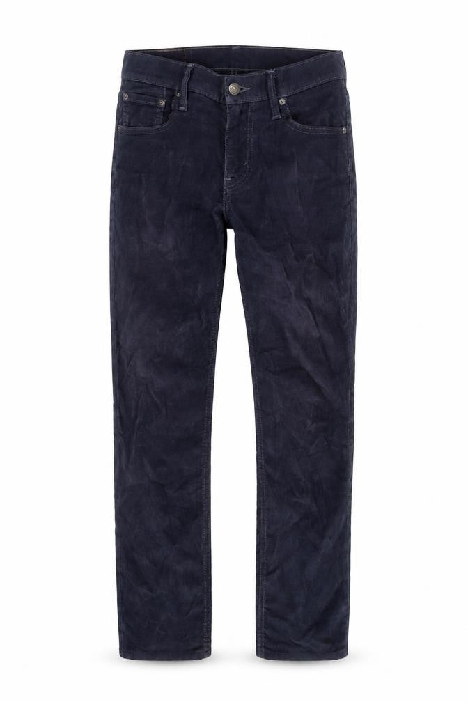 Levi's Men's Blue Corduroy 511 Slim Fit Trousers W29 L32