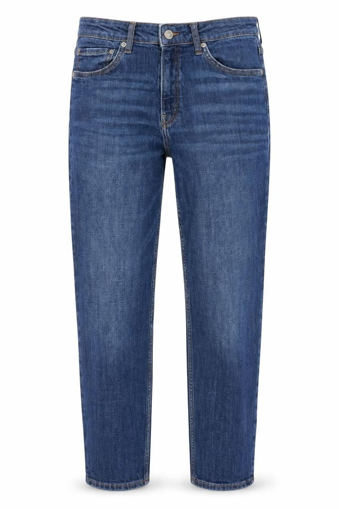 H&M Women Blue Size 12 Boyfriend Regular Fit Jeans