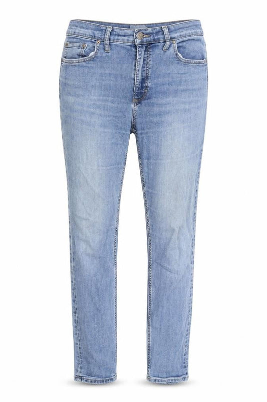 French Connection Women's Blue Skinny Jeans Size 10