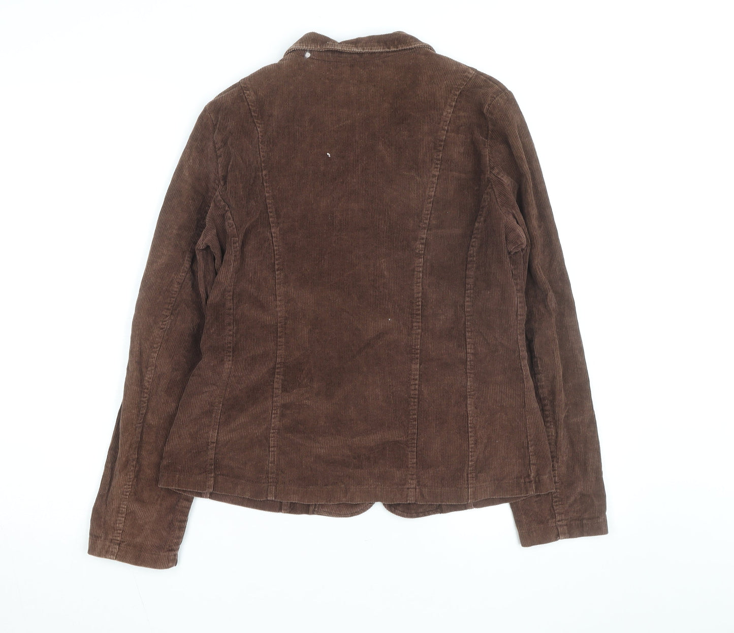 La Redoute Women’s Brown Corduroy Blazer Jacket Size 10