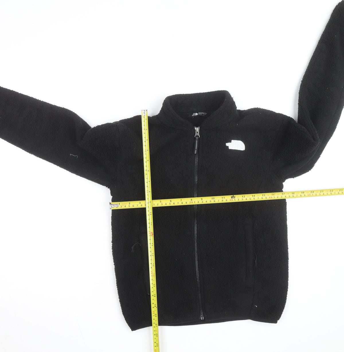 The North Face Womens Black XS Fleece Full Zip Jacket